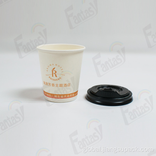 4oz Single Double Wall Paper Cups 12oz Custom Single Wall Paper Cups with Lids Factory